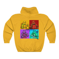 Turtles Mashup Hooded Sweatshirt