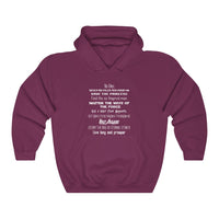 Geek Bucket List Hooded Sweatshirt