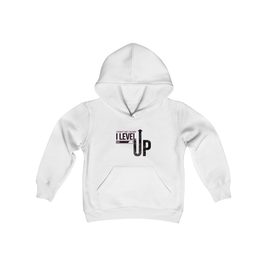 Youth Heavy Blend "Level Up" Hooded Sweatshirt